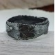 Silver Three Leaf Band Ring