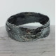 Silver Three Leaf Band Ring