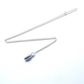 Silver Toggle Twisted Pendant Silver Toggle Twisted Pendant necklace product image