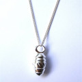 Silver Toggle Twisted Pendant Silver Toggle Twisted Pendant necklace product image