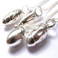 Silver Toggle Twisted Pendant Silver Toggle Twisted Pendant necklace product image