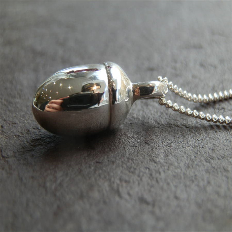 Silver Toggle Acorn Pendant Silver Toggle Acorn Pendant product view