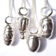 Silver Toggle Acorn Pendant