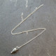 Silver Toggle Hot Air Balloon Pendant