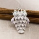 Silver Wise Owl Pendant