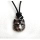 Silver Wolf Head Necklace