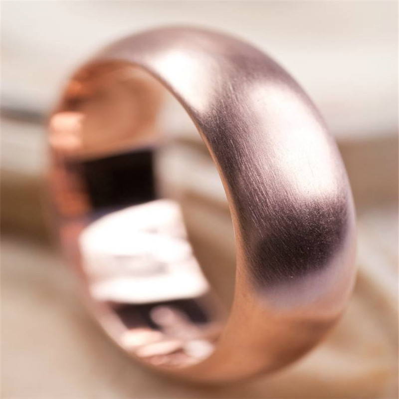 Handmade Men's 18ct Gold Wedding Ring - Gallery Image 4 Simple handmade men's 18ct gold wedding ring