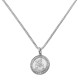 St Christopher Chunky Round Necklace