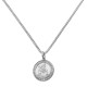 St Christopher Chunky Round Necklace