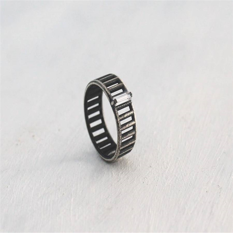 Sterling Silver Inclusions Ring Sterling Silver Inclusions Ring