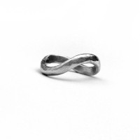 Sterling Silver Infinity Wedding Ring