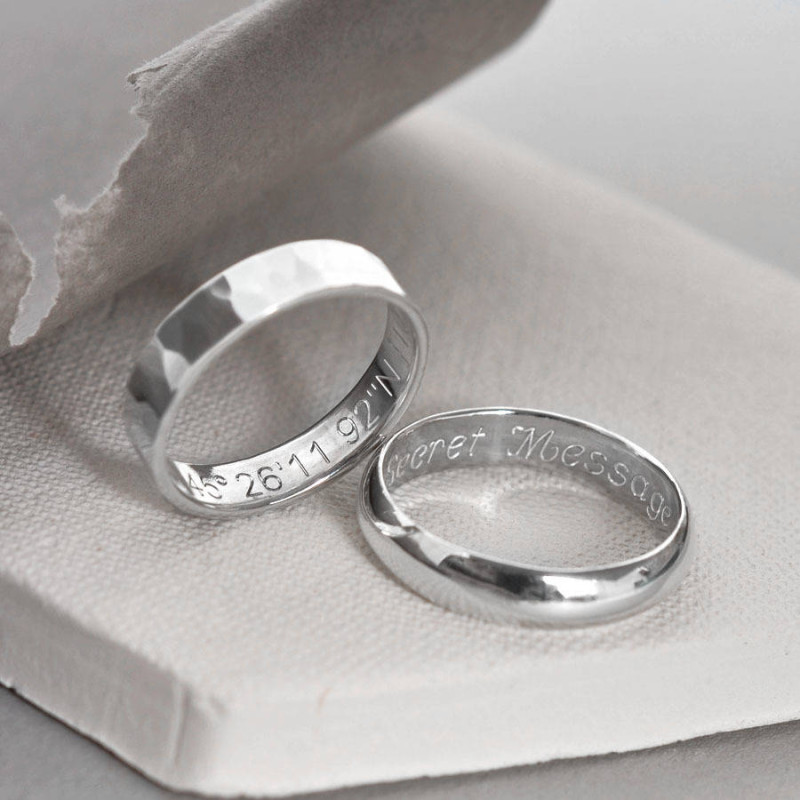 Sterling Silver Secret Message Ring Sterling Silver Secret Message Ring