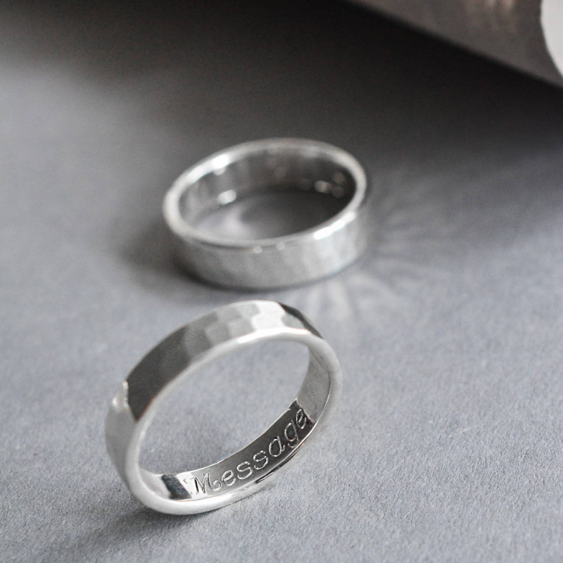 Sterling Silver Secret Message Ring Gallery Image Sterling Silver Secret Message Ring gallery image