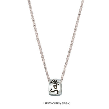 āTravel Safeā Solid Silver Mojo Charm Necklace āTravel Safeā Solid Silver Mojo Charm Necklace