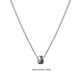 ‘Travel Safe’ Solid Silver Mojo Charm Necklace