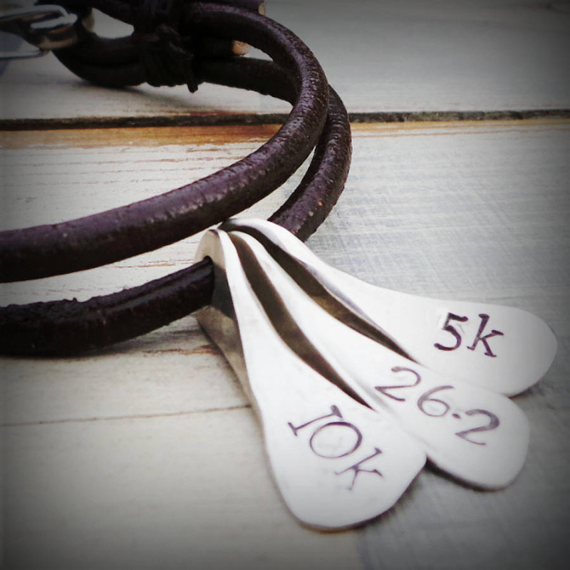 Triathlon Swim Bike Run Necklace Alternate View Triathlon Swim Bike Run Necklace alternate view