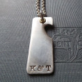 Two Hearts Beat As One Couples Necklace Two Hearts Beat As One couples necklace product image