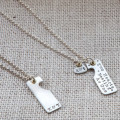 Two Hearts Beat As One Couples Necklace Two Hearts Beat As One couples necklace product image