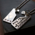 Two Hearts Beat As One His and Hers Necklaces Two Hearts Beat As One his and hers necklace product image