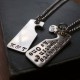 Two Hearts Beat As One Couples Necklaces