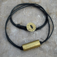 Personalised Recycled Brass Necklace