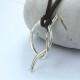 Personalised Unisex Silver Knot Necklace
