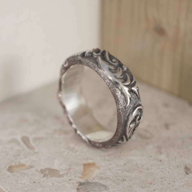 Victorian Scroll Ring Victorian Scroll Ring product view