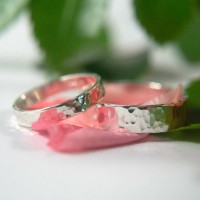 Wedding Bands In Sterling Silver