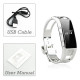 Bluetooth 3.0 Smart Wristband Watch