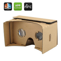 DIY Cardboard VR mobile phone 3D glasses