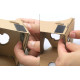 DIY Cardboard VR mobile phone 3D glasses