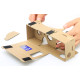 DIY Cardboard VR mobile phone 3D glasses