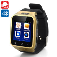 ZGPAX S8 Android 4.4 Smartwatch Phone(Golden)